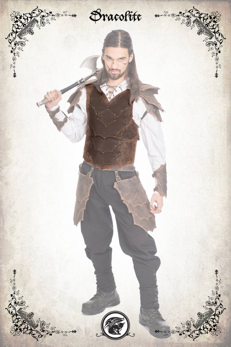 Mercenary - Söldner Brustpanzer Für Larp, Action-Rollenspiel Und Cosplay von Dracolite