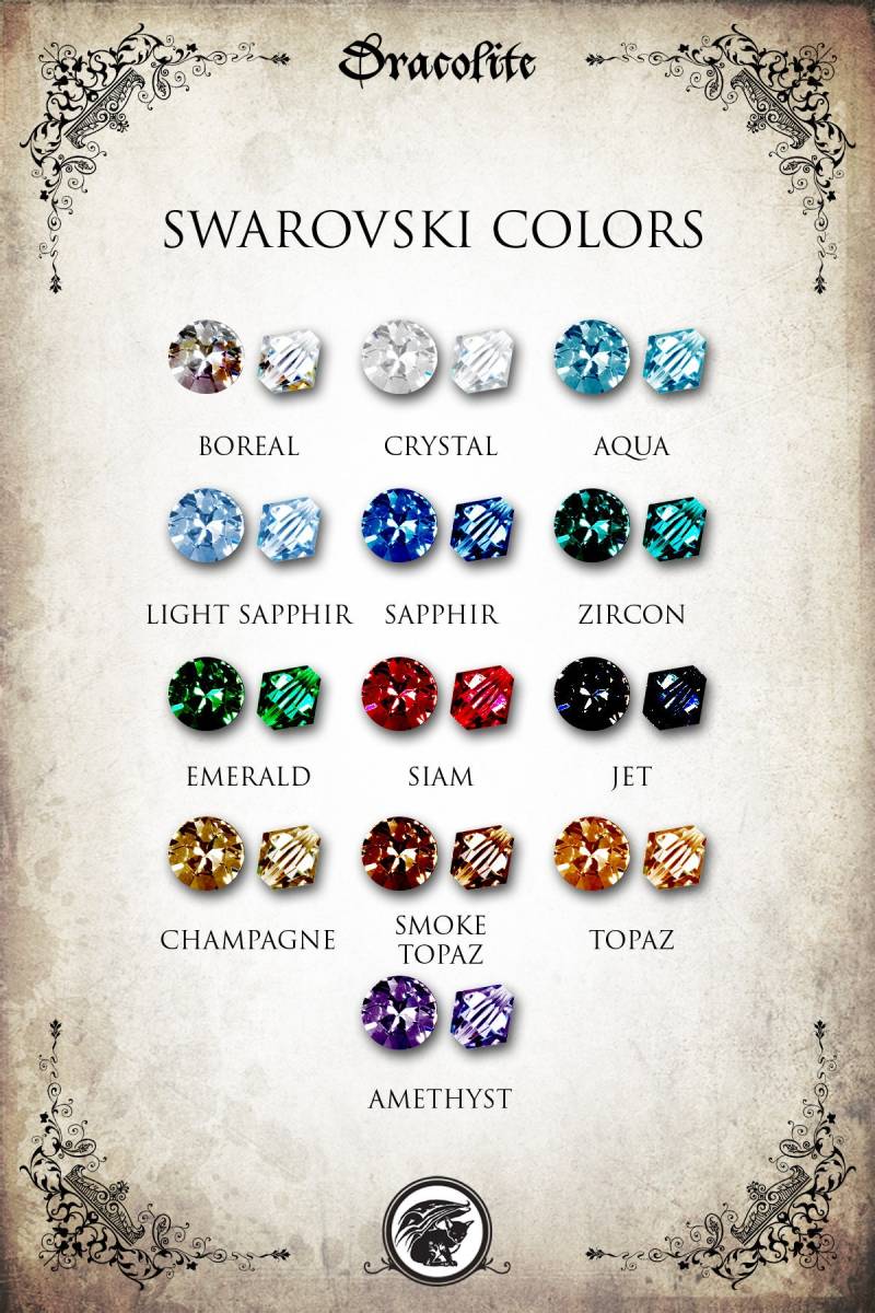 Mittelalterliche Drachenflug Ohrringe Fantasy Schmuck - Handgefertigte Drachenohrringe Mit Swarovski von Dracolite