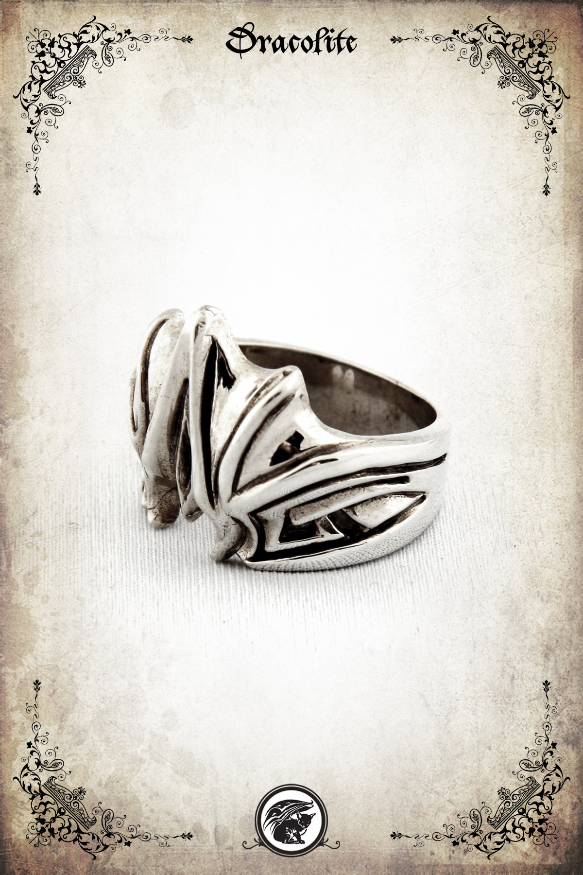 Viktor Mittelalter Ring - Sterling Silber 925 von Dracolite