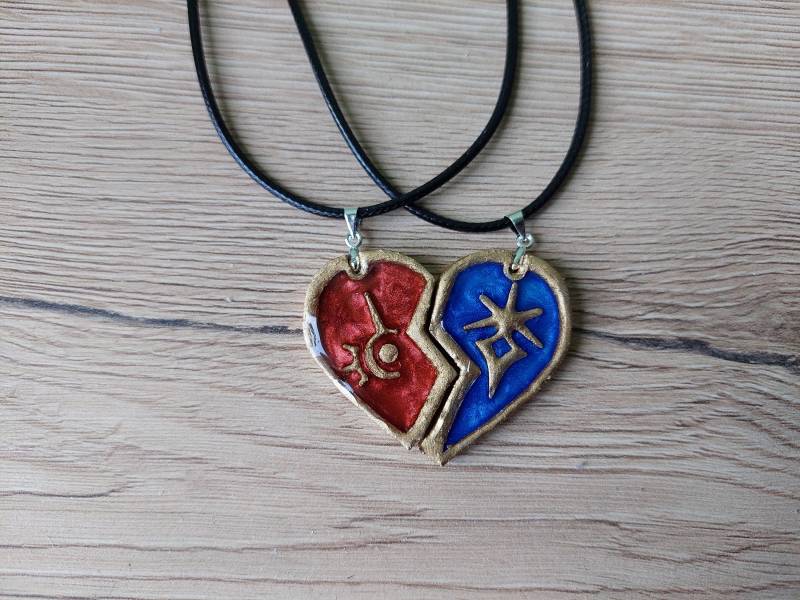 Eternal Elegance Ffxiv Necklace Of Job Symbols For Couples, Friends Or Bff's - Halskette Mit Symbolen Für Paare, Freunde Oder Eternal Elegance Ffxiv Necklace Of Job Symbols For Couples, Friends Or Bff's - Halskette Mit Symbolen Für Paare, Freunde Oder von DracoCat