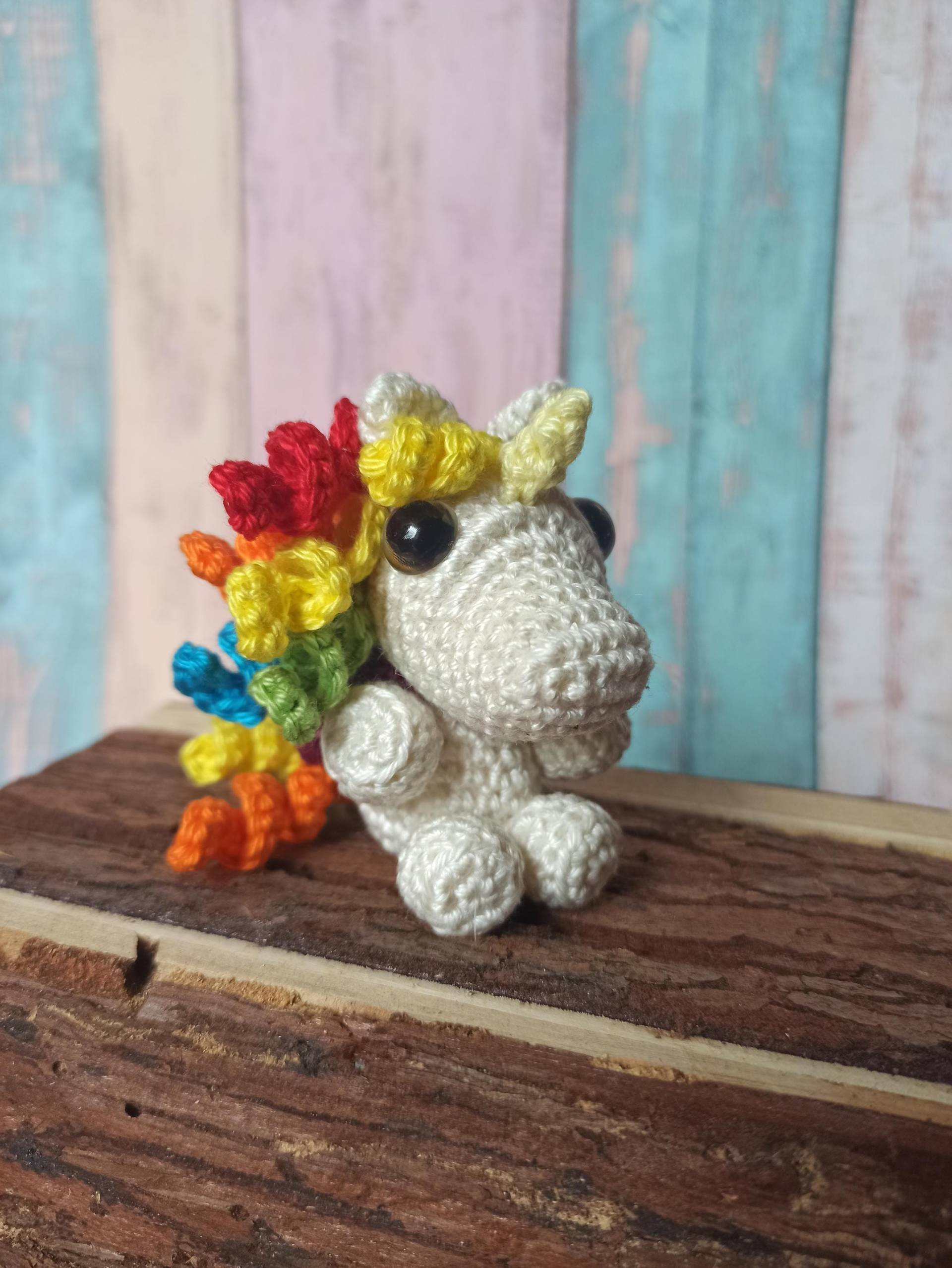 Einhorn Schlüsselanhänger von Dracostube