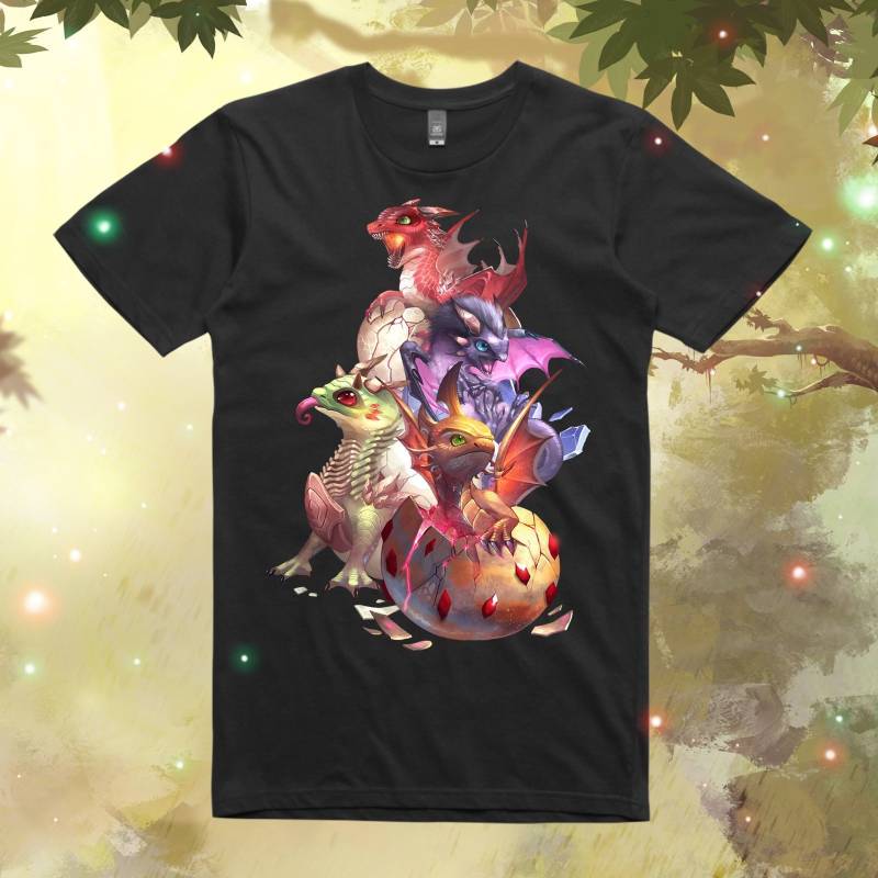 Alle Babydrachen-T-Shirt Alle Babydrachen-T-Shirt von Dragolisco