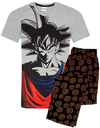 Dragonball Z Goku Charakter Herren -Pyjama Kurze oder Lange Beinoptionen S von Dragon Ball Z