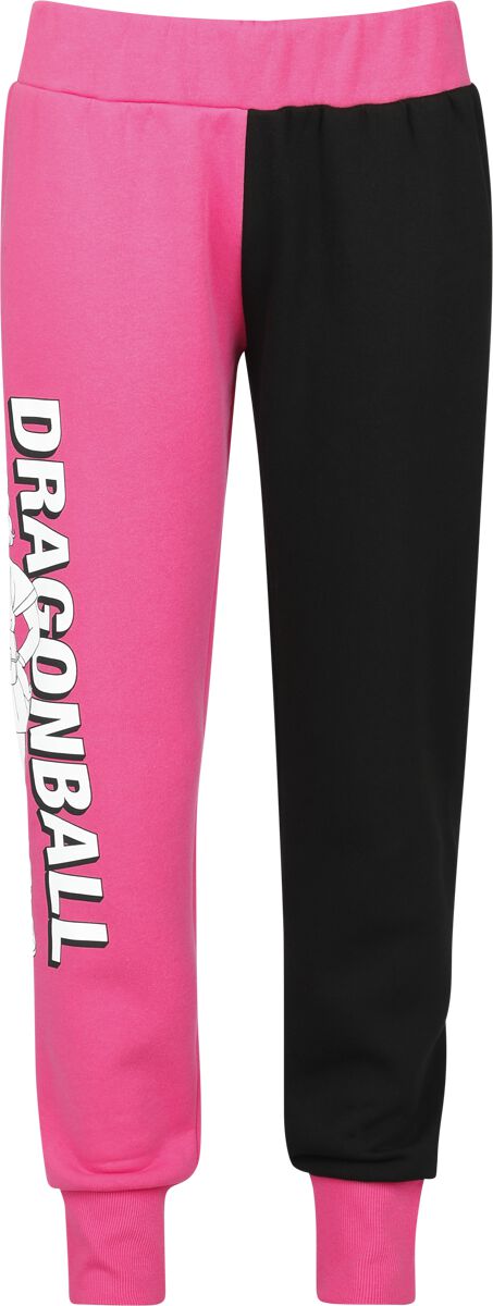 Dragon Ball Bulma - Color Patchwork Trainingshose schwarz pink in XXL von Dragon Ball