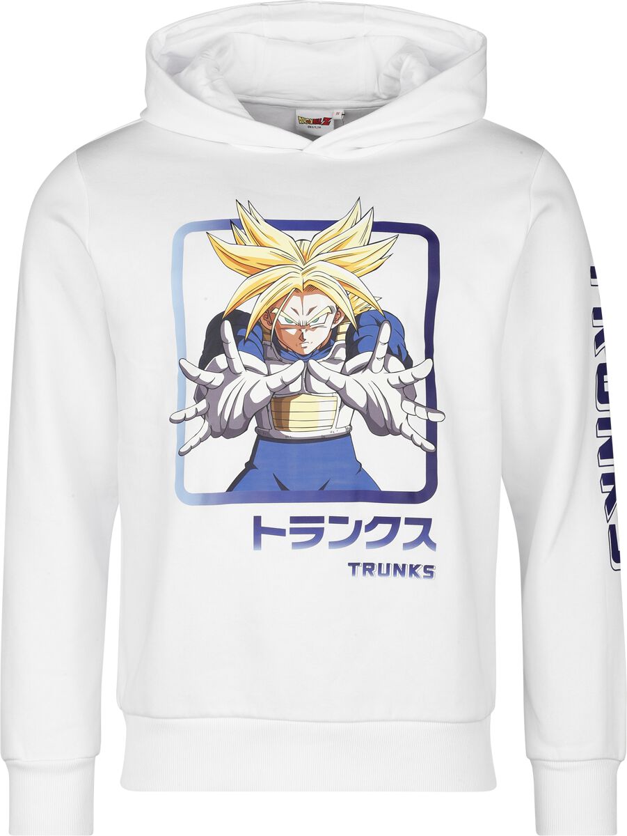 Dragon Ball - Gaming Kapuzenpullover - Z - Trunks Attack - XS bis 3XL - für Männer - Größe 3XL - weiß  - EMP exklusives Merchandise! von Dragon Ball