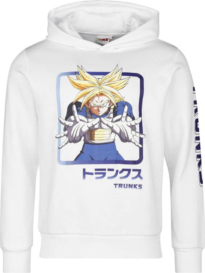 Dragon Ball - Gaming Kapuzenpullover - Z - Trunks Attack - XS bis M - für Männer - Größe S - weiß  - EMP exklusives Merchandise! von Dragon Ball