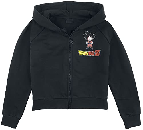 Dragon Ball Kids - Z - Goku Chibi Unisex Kinder-Kapuzenjacke schwarz 164 von Dragon Ball