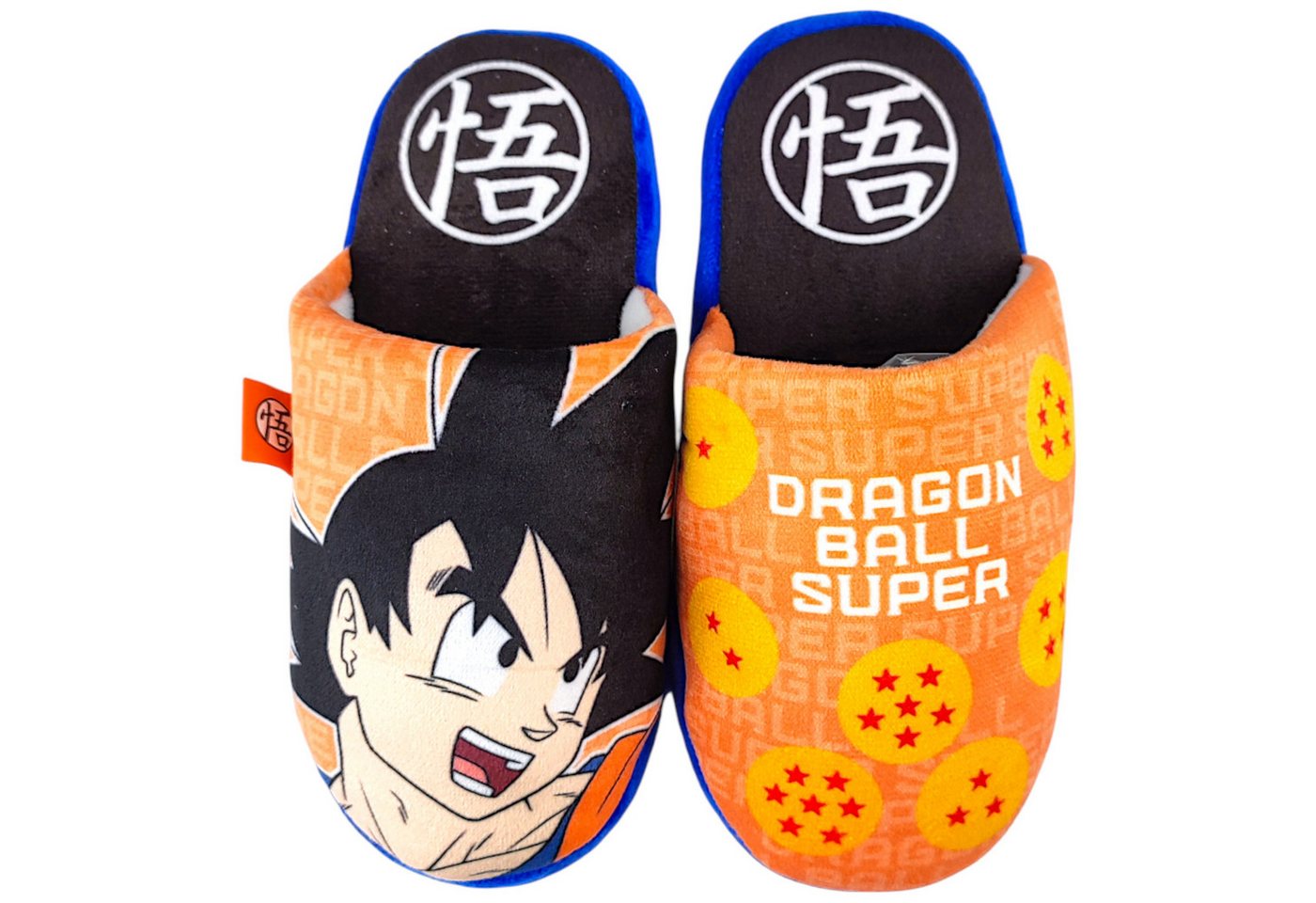 Dragon Ball Son Goku Hausschuh Jungen Slipper Pantoffeln Gr. 28-34 von Dragon Ball