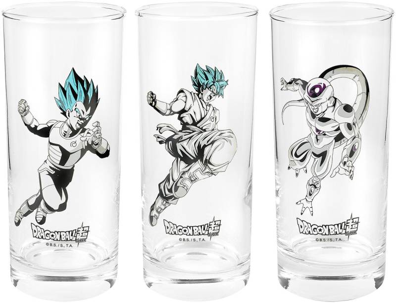 Dragon Ball Super - Glas Set Glas-Set multicolor von Dragon Ball