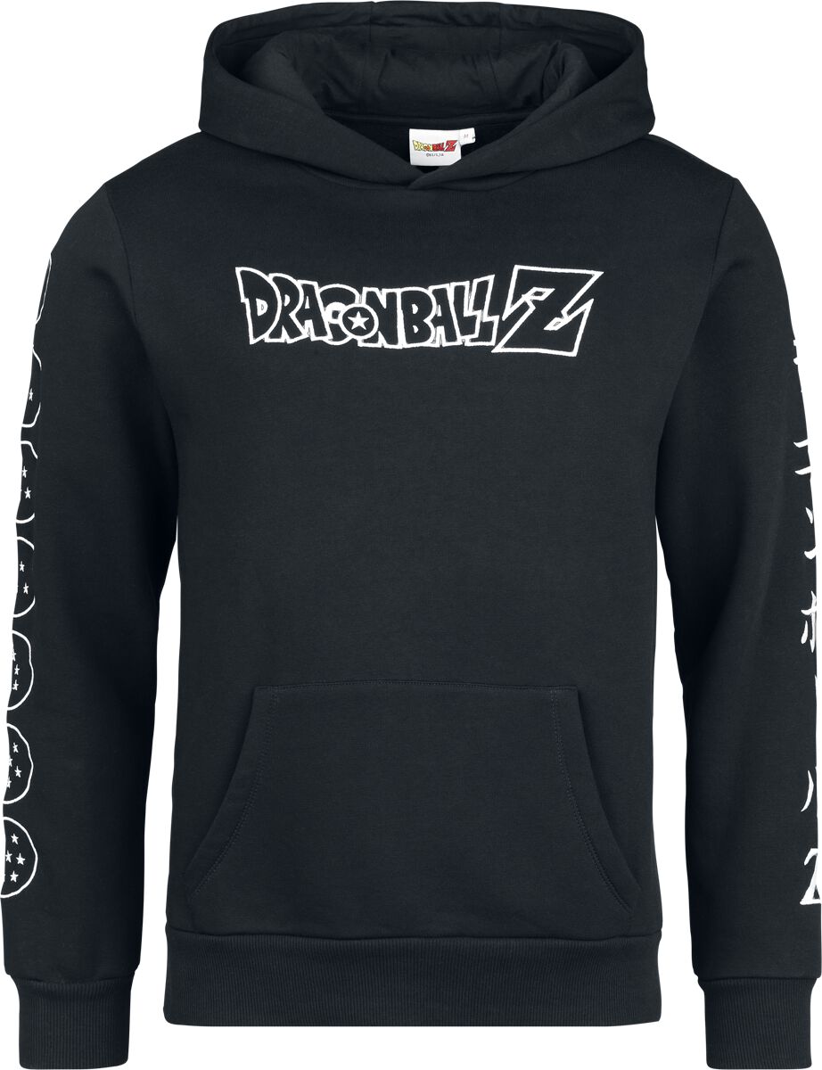 Dragon Ball Z - Logo Lineart Kapuzenpullover schwarz in 3XL von Dragon Ball