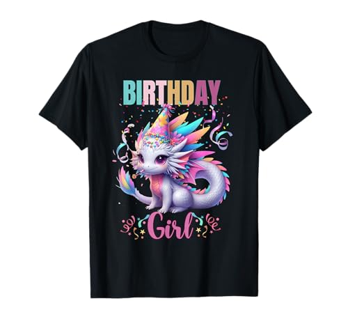 Dragon Birthday Girl Magical & Fierce Celebration T-Shirt von Dragon Birthday Girl Souvenirs and More
