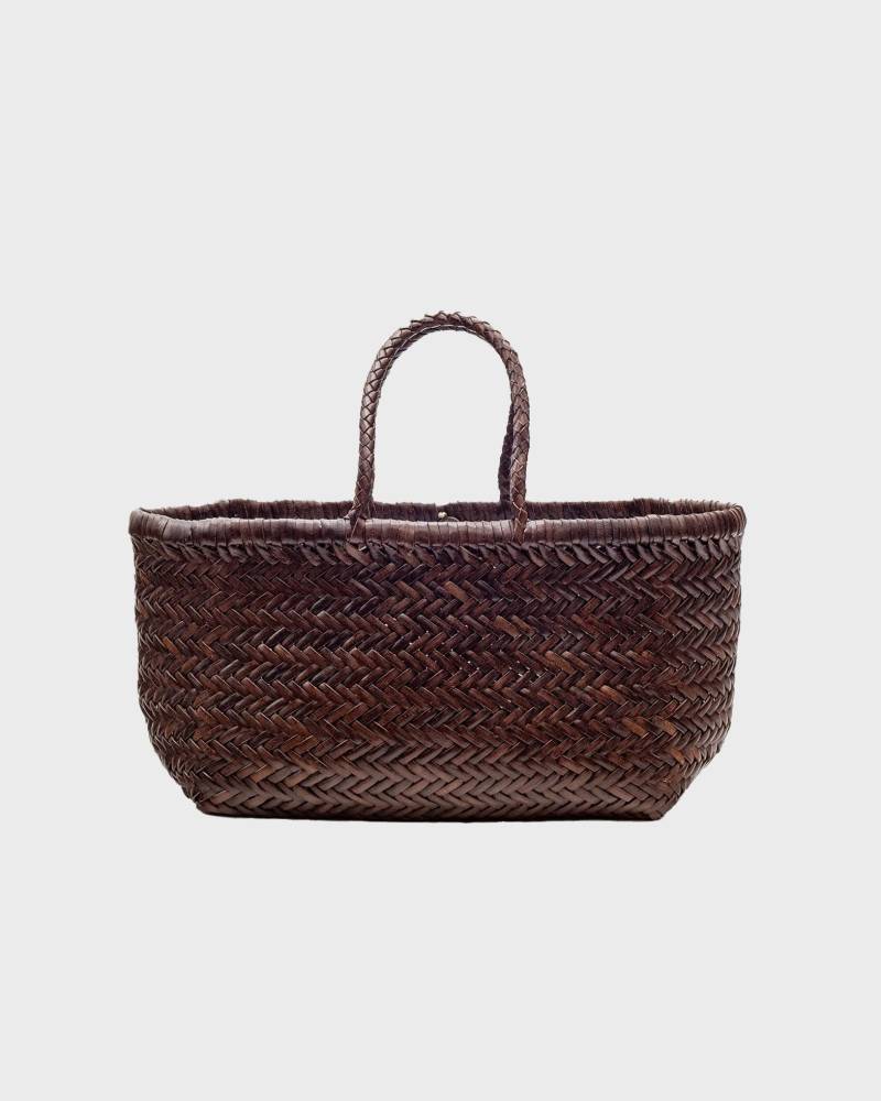 Dragon Diffusion Bag Bamboo Triple Jump Small Brown von Dragon Diffusion