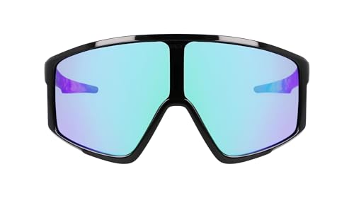 DRAGON Herren Amped Sonnenbrille, Black with Multi with Lumalens Green Ion Lens, Einheitsgröße von Dragon Alliance