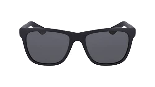 Dragon Herren Bishop Sonnenbrille, Mattschwarz mit Lumalens Rauchglas, Einheitsgröße von Dragon