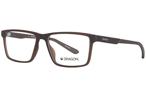 Dragon Herren DR9003 Sonnenbrille, Matte DK Brown Crystal, 58 von Dragon