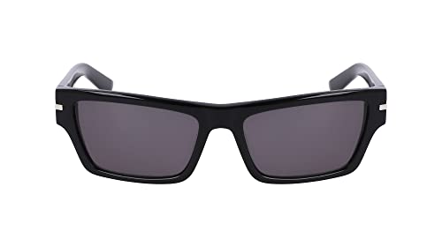 Dragon Herren Josiah Sonnenbrille, Glänzendes Schwarz mit Lumalens Rauchglas, Einheitsgröße von Dragon