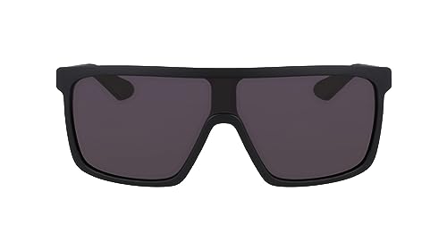 Dragon Herren Momentumisiert Sonnenbrille, Mattschwarz mit Lumalens Smoke Polarisierten Gläsern, Einheitsgröße von Dragon