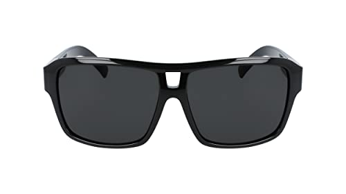 Dragon Herren The Jam Sonnenbrille, Tiefschwarz mit Lumalens Rauchglas, Einheitsgröße von Dragon