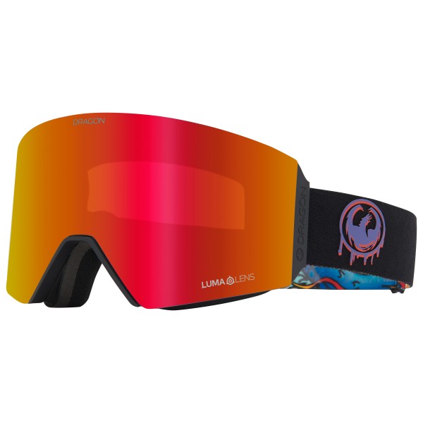 Dragon - RVX Mag OTG (VLT 6% + 66%) - Skibrille Gr L rot von Dragon