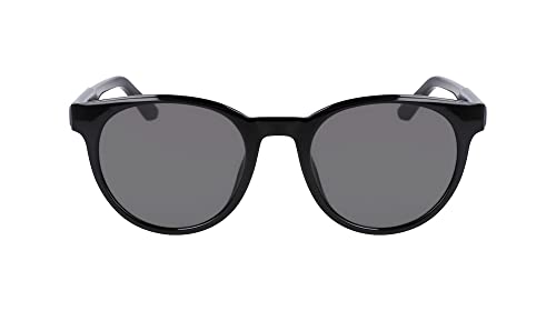 Dragon Unisex Koby Sonnenbrille, Glänzendes Schwarz mit Lumalens Rauchglas, Einheitsgröße von Dragon