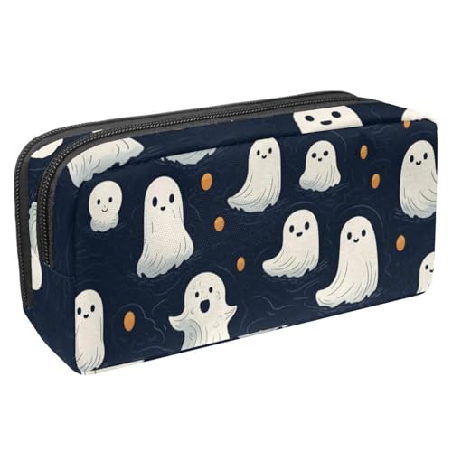 DragonBtu Federmäppchen mit großem Fassungsvermögen und Reißverschluss, 2 Fächer, Stifttasche, Make-up-Tasche für Schule, Büro, Organizer, Galaxie, Farbe: 4, 2.3x8.2x3.9in/6x21x10cm, Modern von DragonBtu