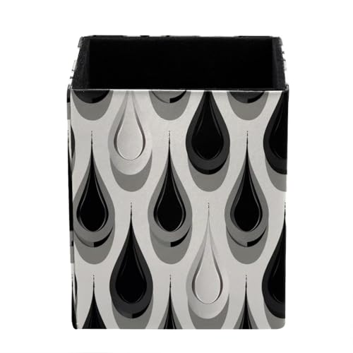 Schreibtisch-Stifthalter, zweifarbiges Wassertropfen-Muster, Stiftehalter, Federmäppchen, Federmäppchen, Federmäppchen für Schreibtisch, Büro, Stifteetui für Schule, Kinder von DragonBtu