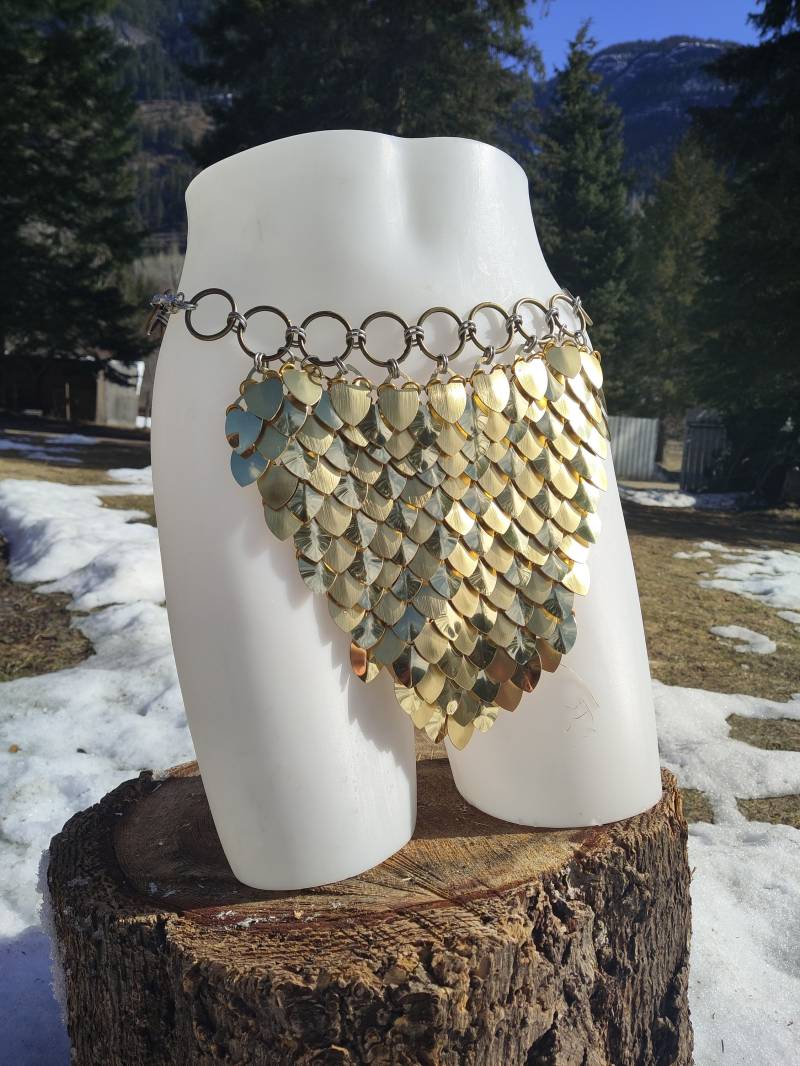 Scalemail Bottom - Rock, Lendenschurz, Gürtel, Tanga, Tasset, Tournüre, Hüfte, Taille Kette Und Scale Maille Verstellbare Böden Scalemail Bottom - Rock, Lendenschurz, Gürtel, Tanga, Tasset, Tournüre, Hüfte, Taille Kette Und Scale Maille Verstellbare Böden von DragonHeARTSpace