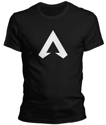 DragonHive Herren T-Shirt Apex Legends Logo, Größe:3XL, Farbe:Schwarz von DragonHive