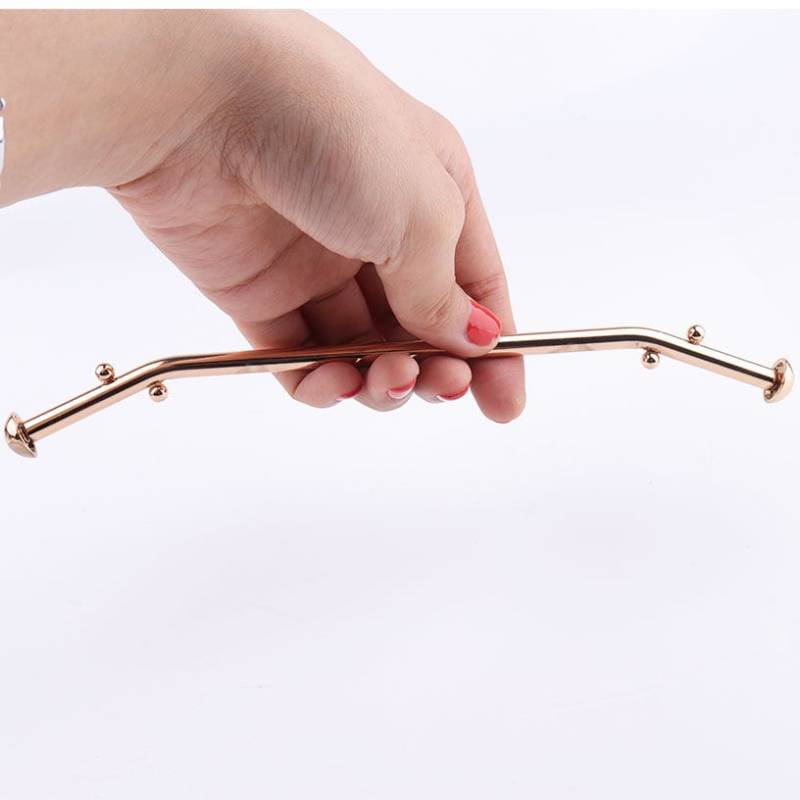 Goldene Handtasche Griff Tasche Rechteck Haufen Formgriff Schraube 20 1cm von DragonTradition