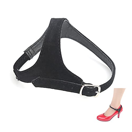 Abnehmbare SchnüRsenkel Damen High Heels Lose SchnüRsenkel High Heels Anti-Loose SchnüRsenkel Wird Verwendet,Um Lose High Heels Zu Befestigen Anti-Loose-Accessoires FüR High Heels(Samt Schwarz) von DragonX2