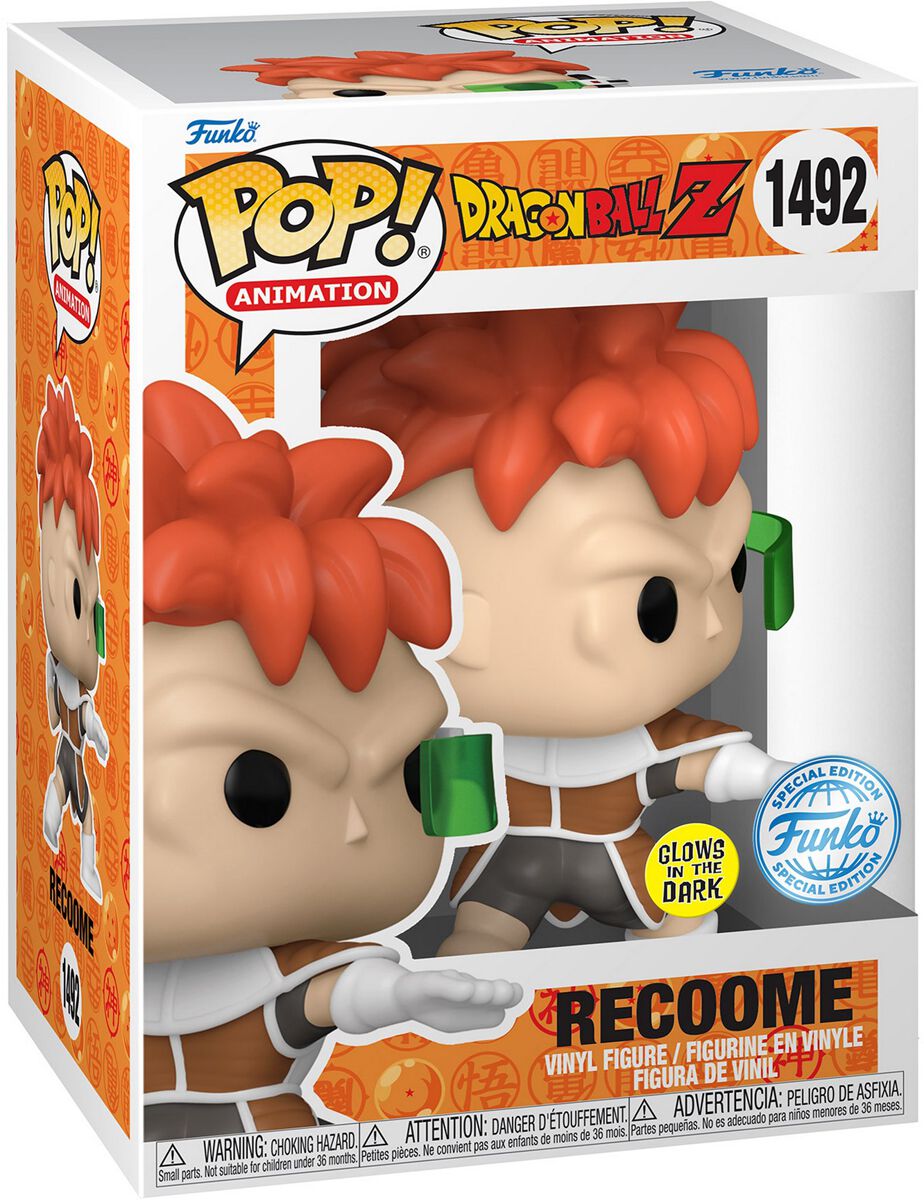 Dragonball - Z - Recoome (GITD) Vinyl Figur 1492 - Funko Pop! Figur - Funko Shop Deutschland - Lizenzierter Fanartikel von Dragonball