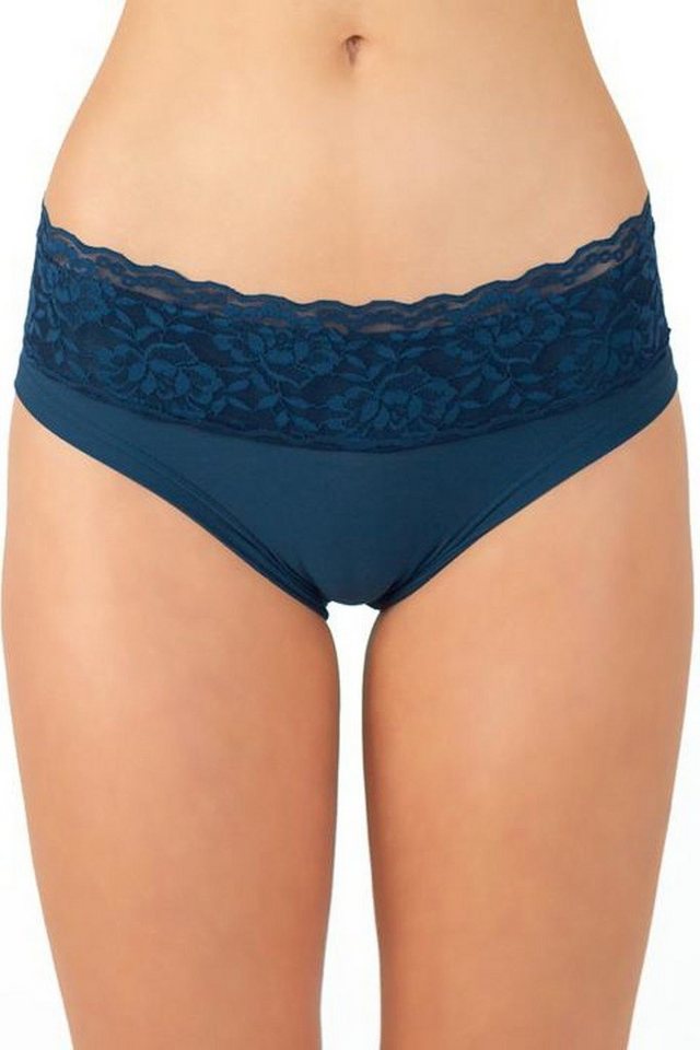 Dragonfly Bikinislip Dragonfly Shorts Mia Lace Petrol L (1-St) von Dragonfly