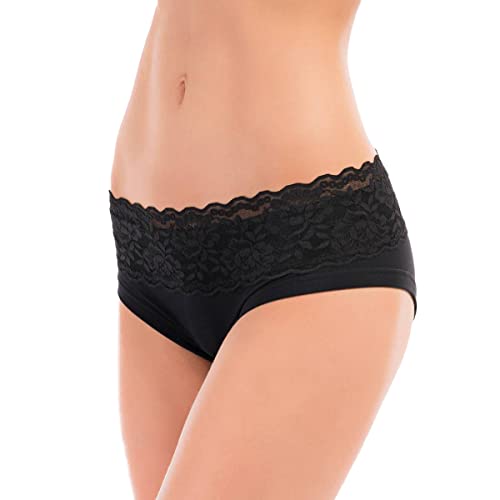 Dragonfly Mia Lace Black Sportshorts Pole Dance Hose Pantys Damen L von Dragonfly