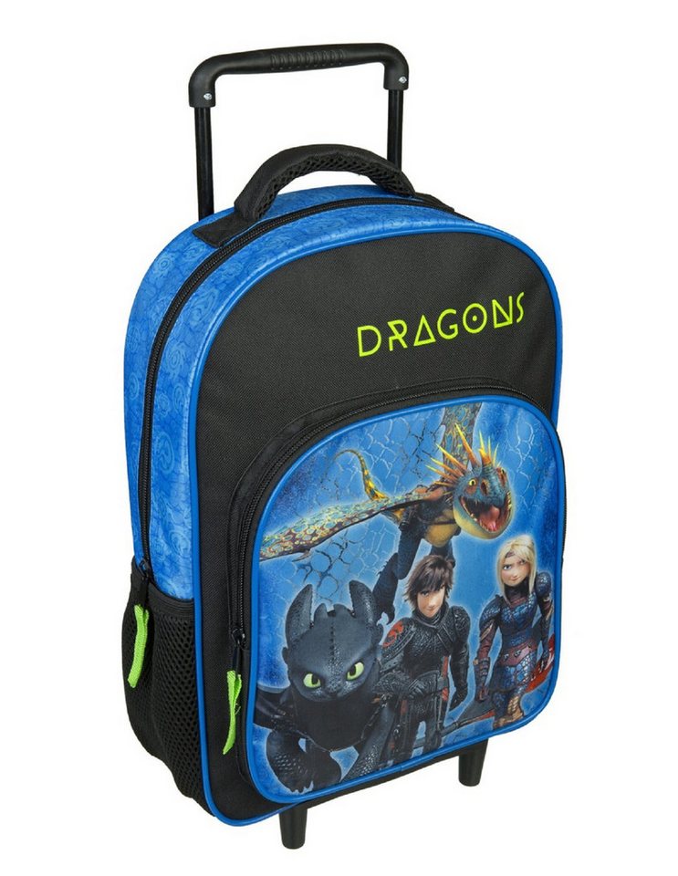 Dragons Handgepäck-Trolley Koffer mit Trolley Praktische Reisetasche für Kinder von Dragons