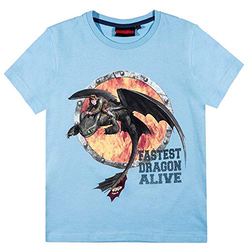 Dragons Jungen T-Shirt - blau - 152 von Dragons