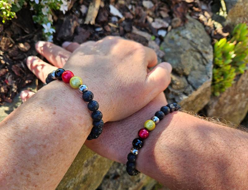 Deutschland Fan Armband Vom Schmucklabel Drahtoria von Drahtoria