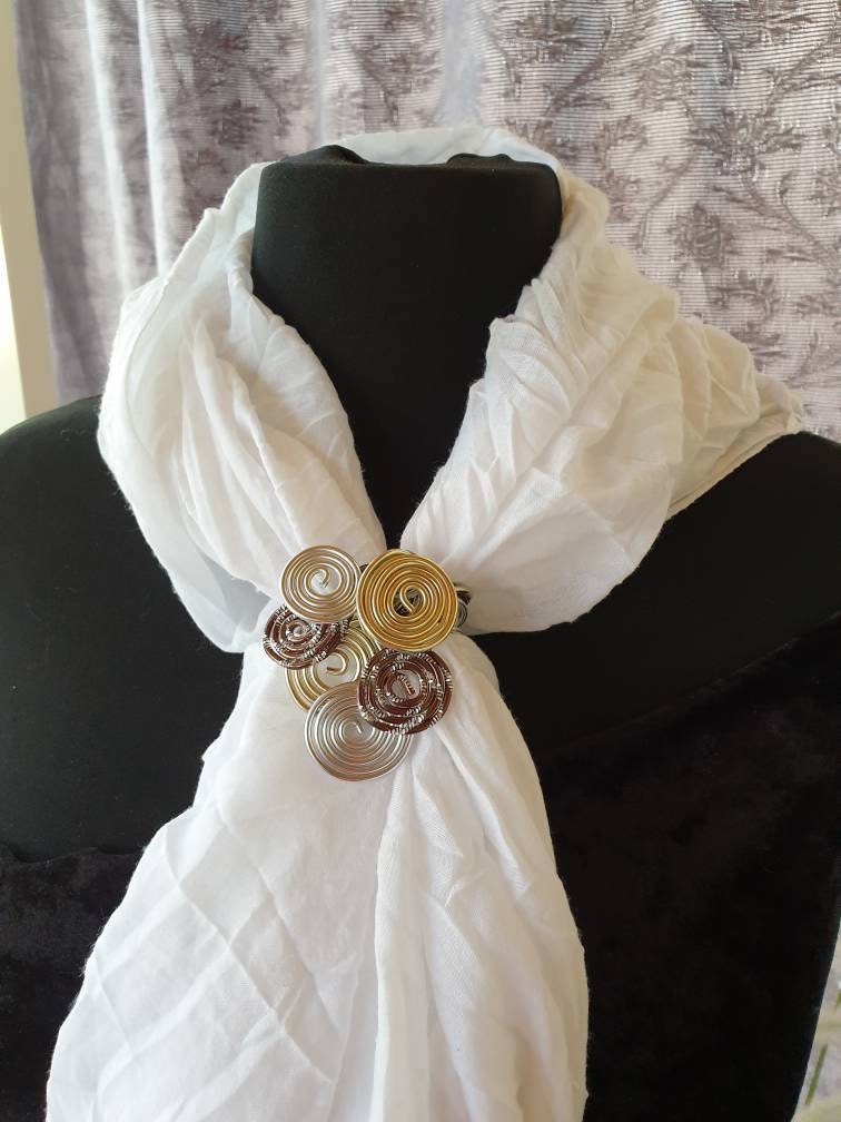 Tuchhalter Schalhalter Aus Aludraht Schalklammer Von Drahtoria von Drahtoria