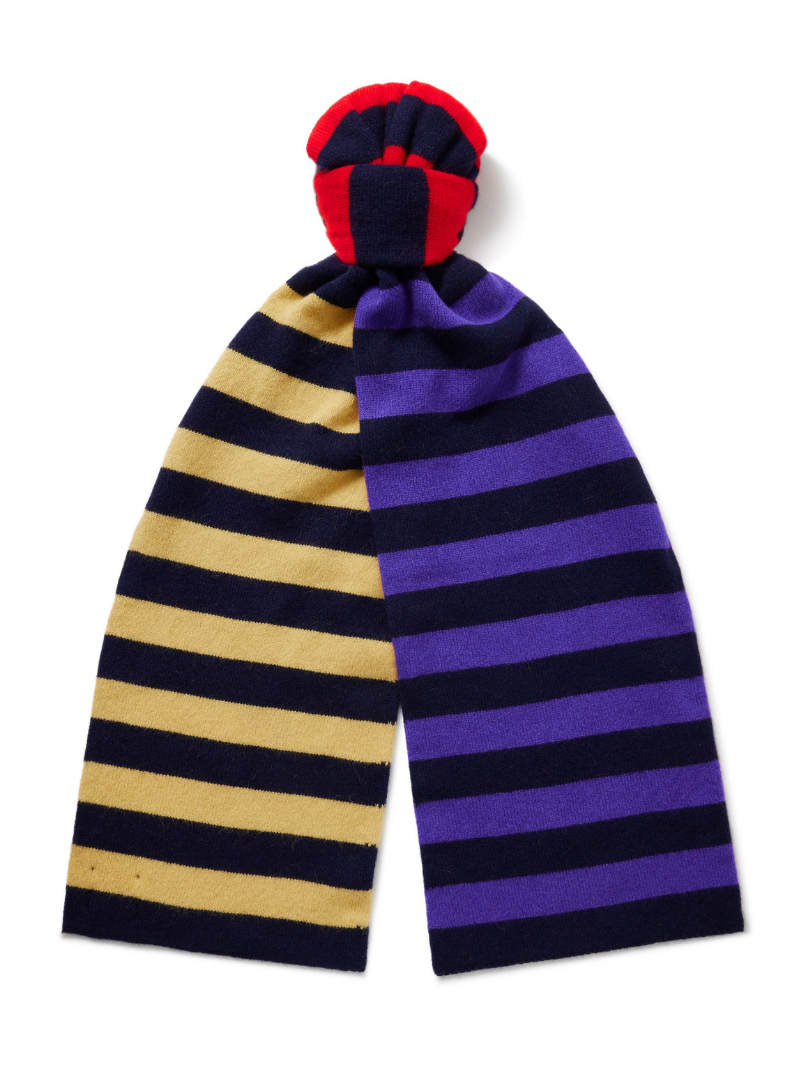 Drake's - Striped Wool Scarf - Men - Multi von Drake's