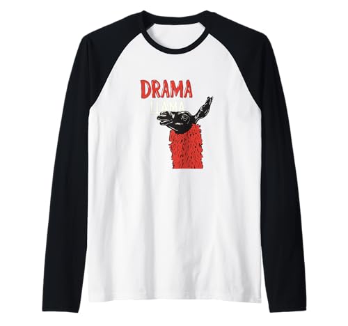 Cooler Drama Lama-Spaß für Erwachsene und Kinder Raglan von Drama Llama Outfit