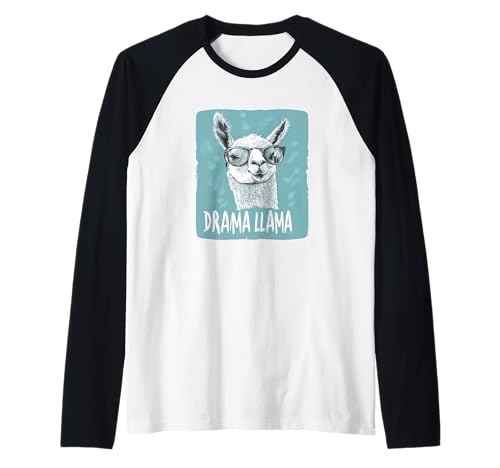 Happy Drama Lama Rede Kostüm für Jungen und Mädchen Raglan Happy Drama Lama Rede Kostüm für Jungen und Mädchen Raglan von Drama Llama Outfit