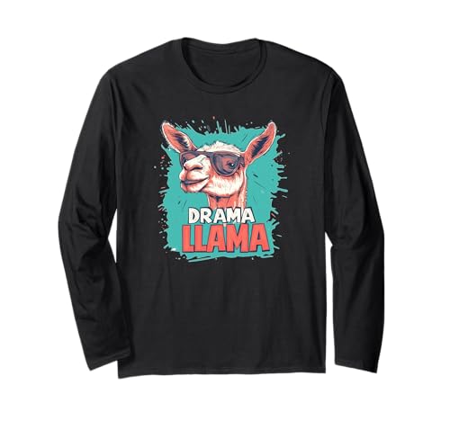 Lustiges Drama Lama Rede Kostüm für Jungen und Mädchen Langarmshirt Lustiges Drama Lama Rede Kostüm für Jungen und Mädchen Langarmshirt von Drama Llama Outfit