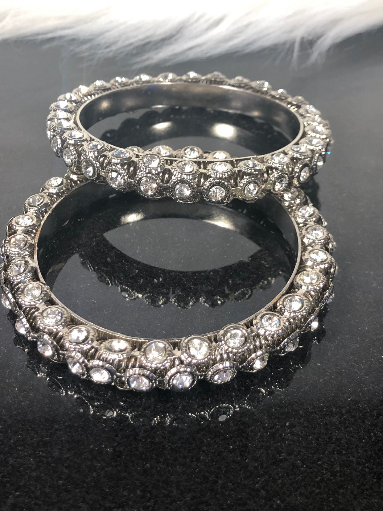 Stackable Statement Armreifen Kostüm Couture Armbänder von DramaQueenJewelz