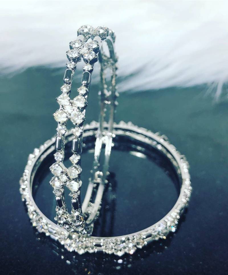 stapelbare Trachtenarmbänder Doppelspurige Silberarmbänder von DramaQueenJewelz