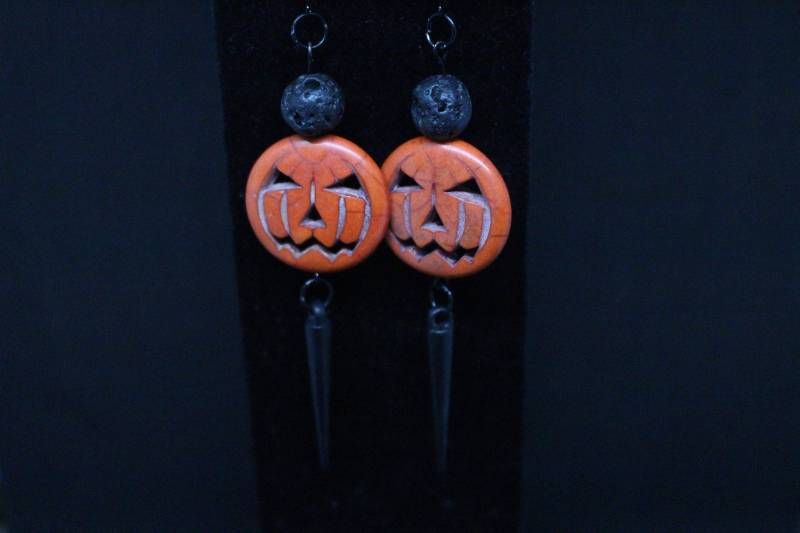 Jack-O-Lantern Ohrringe Beleuchtet Bekommen Jack-O-Lantern Ohrringe Beleuchtet Bekommen von DramaticDangles