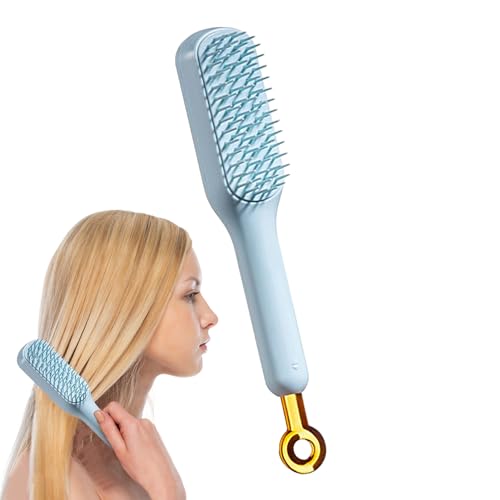 Dranng Entwirrende Haarbürste, Massage-Haarkamm | Massage-Entwirrungs-Haarbürstenkamm - Luftkissen- und selbstreinigender Haarbürstenkamm für Frauen mit dickem und langem Haar Dranng Entwirrende Haarbürste, Massage-Haarkamm | Massage-Entwirrungs-Haarbürstenkamm - Luftkissen- und selbstreinigender Haarbürstenkamm für Frauen mit dickem und langem Haar von Dranng