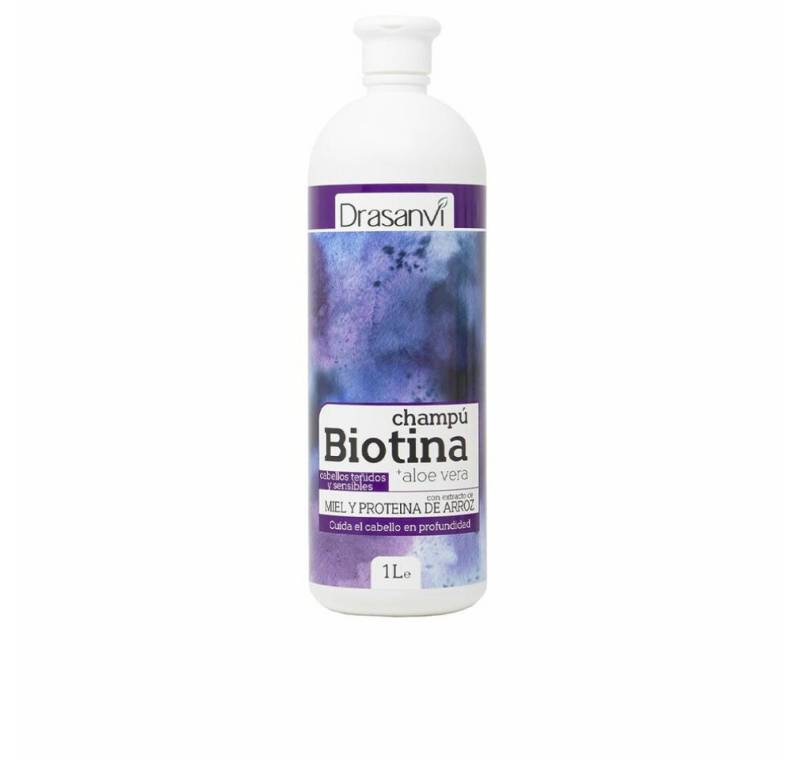 Drasanvi Haarshampoo BIOTIN AND ALOE VERA shampoo for colored and sensitive hair 1000ml von Drasanvi