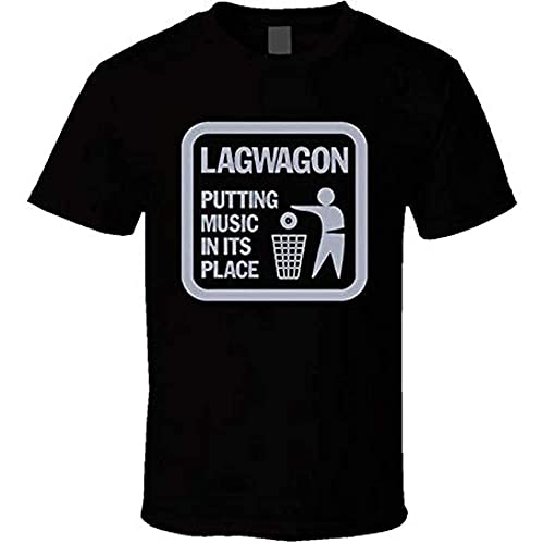 Lagwagon - Putting Music in The Place T Shirt BlackM Black L von Draught