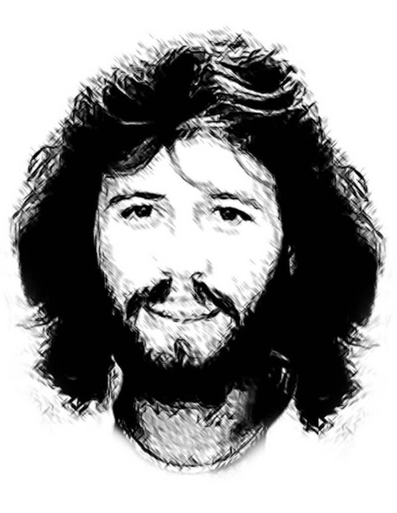 Barry Gibb Zeichnung Auf Ihrem T-Shirt, Bee Gees, Ihres Vaforit-Künstler Ist Verfügbar von Drawinx