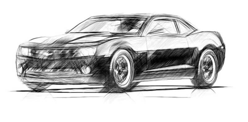 Chevrolet Camaro T Shirt Zeichnung Deines Chevy Mustang Gto Charger Barracuda Firebird Trans Am Und Mehr Sind Verfügbar von Drawinx