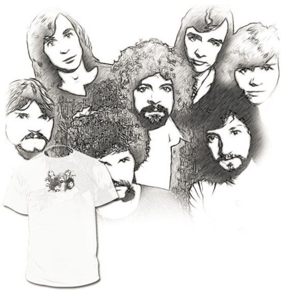 Elo Zeichnung T Shirt von Drawinx